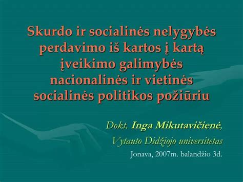 Socialinės nelygybės schema