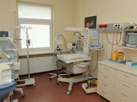 Akušerijos ir ginekologijos skyriaus interjeras