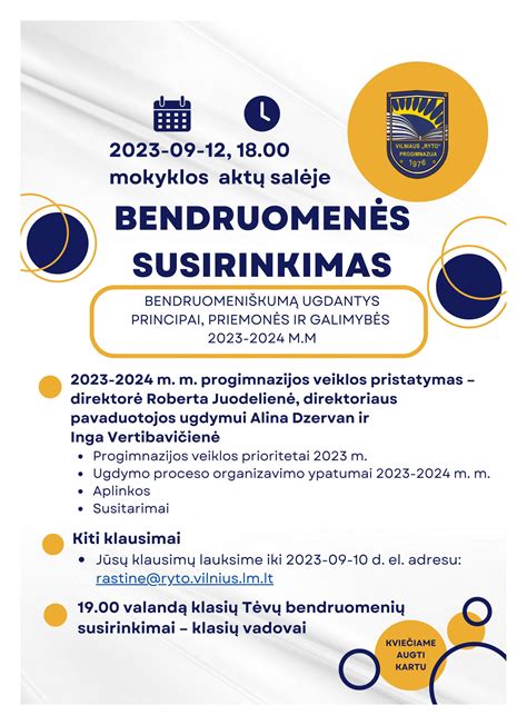 Mokytojų bendruomenės susirinkimas