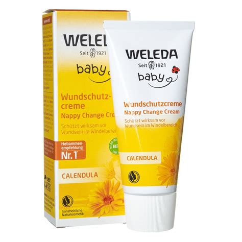 Weleda kūdikių kremas su cinku ir medetkomis