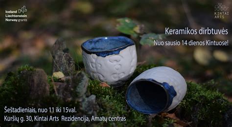 keramikos dirbtuvės