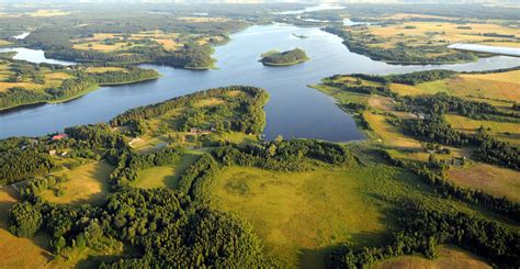 Babytės ežero panorama
