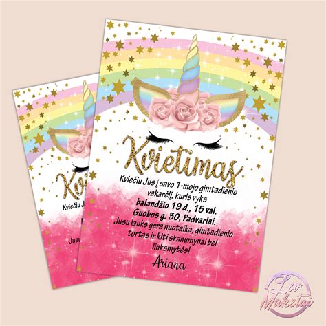 vaiko gimtadienio teminiai kvietimai