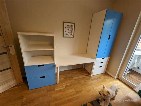 IKEA vaikų kambario baldų asortimentas