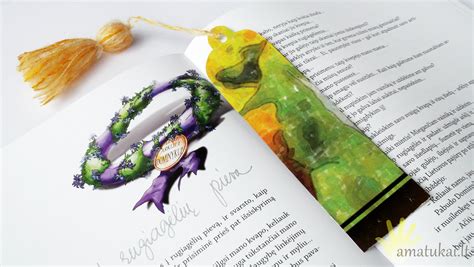 vaikai daro knygų skirtukus