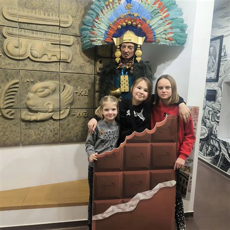 Mokiniai ekskursijoje į šokolado muziejų