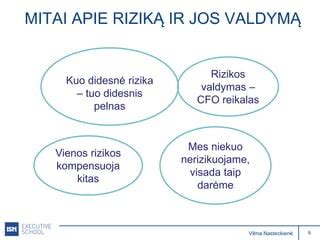 Schema apie didelės rizikos nėštumo valdymą