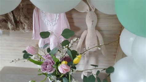 Kūdikio sutiktuvės (baby shower) šventės dekoracijos