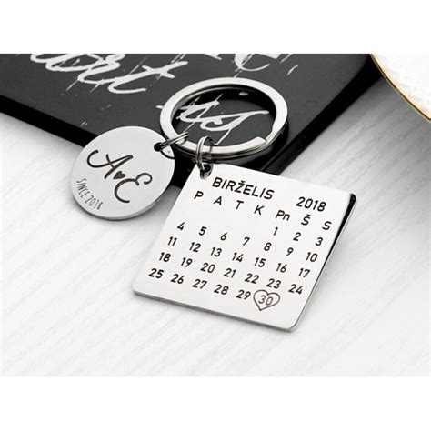 Kalendorius su pažymėta svarbia data