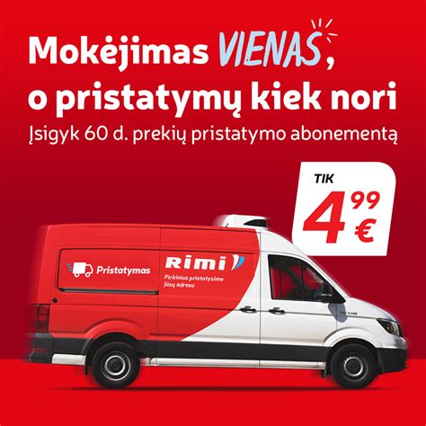 Įvairūs pristatymo ir atsiėmimo būdai