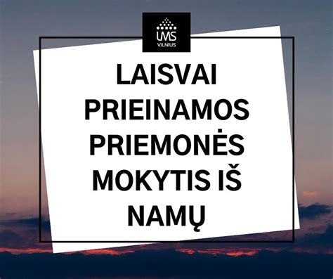 Mokymosi namuose procesas