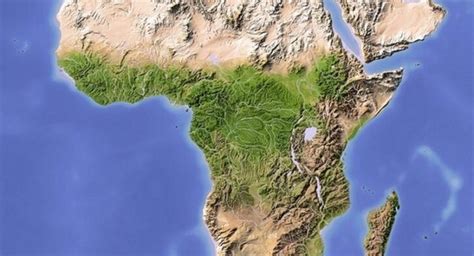 Afrikos reljefas