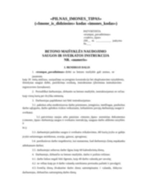 Vystymo stalo naudojimo instrukcija