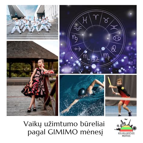 Brangakmenių reikšmė pagal gimimo mėnesį