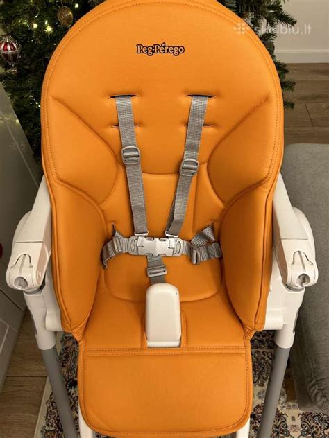 Schematinis Peg Perego maitinimo kėdutės dalių išdėstymas