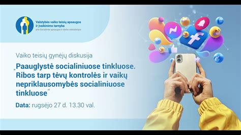 Vaikų nuotraukų publikavimo socialiniuose tinkluose rizika