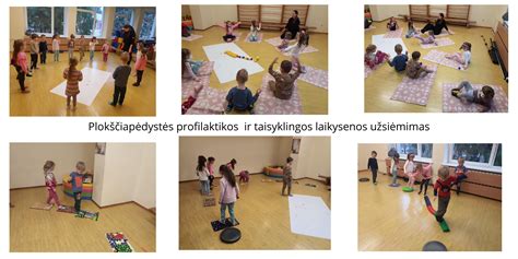 Vaizdinis vaizdavimas apie vaikų veiklą darželyje