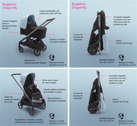 Išmatavimai Bugaboo lopšiui