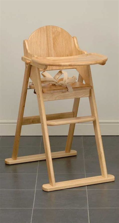 Medinė sulankstoma maitinimo kėdutė