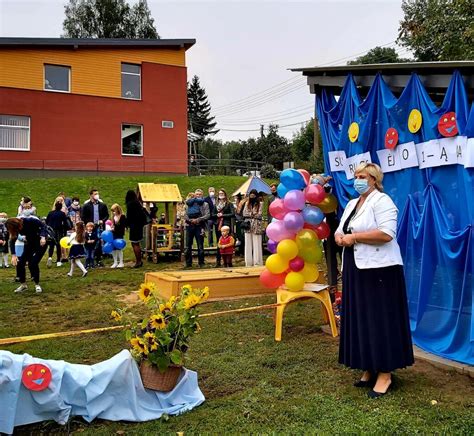 Aplinka prie Riešės vaikų darželio