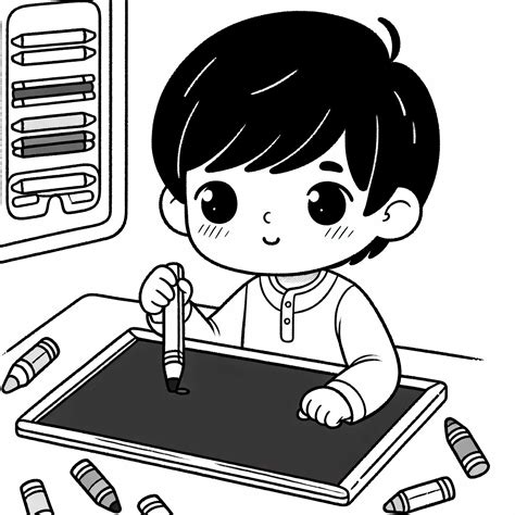 vaikas dėlioja mozaiką ant lentelės