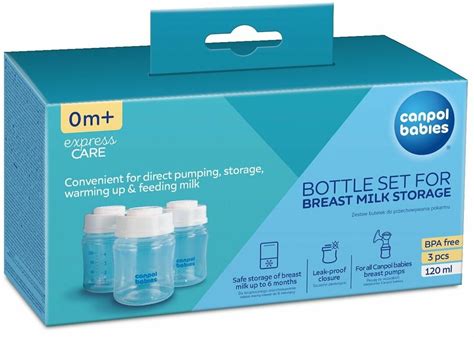 Įvairių dydžių Canpol Babies stiklinių buteliukų palyginimas.