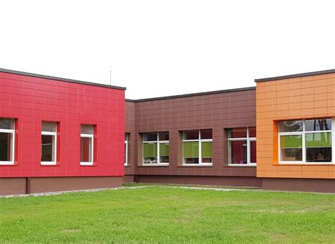 Pastato eksterjeras darželio 