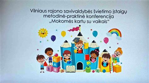 Vaikų darželis su vaikais