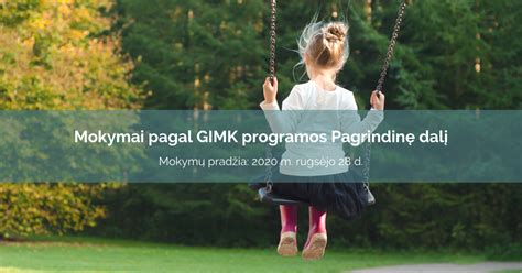 Schema: GIMK programos moduliai
