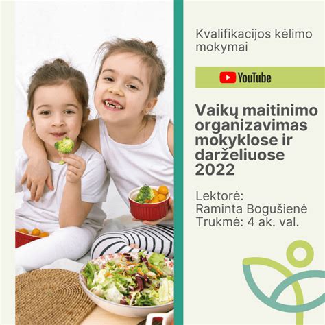 vaikų maitinimo svarba