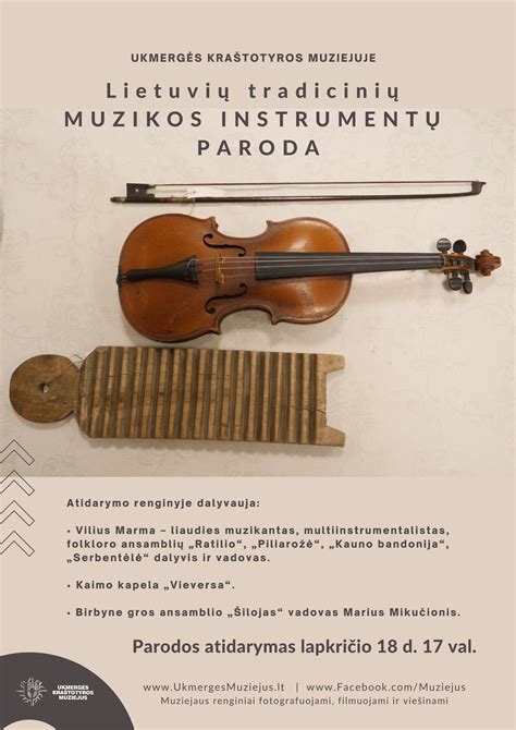 Lietuvių liaudies instrumentų paroda