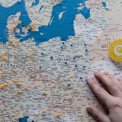 Europos žemėlapis su išskirtomis draudimo teritorijomis