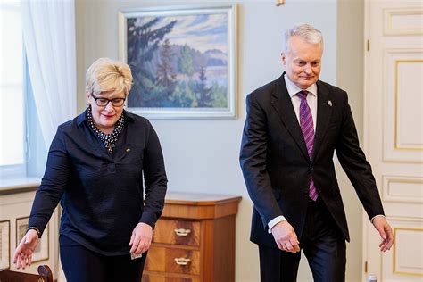 Ingrida Šimonytė ir Gitanas Nausėda