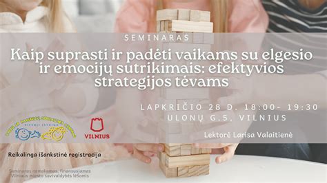Mokytojas, dirbantis su vaiku su elgesio sutrikimais