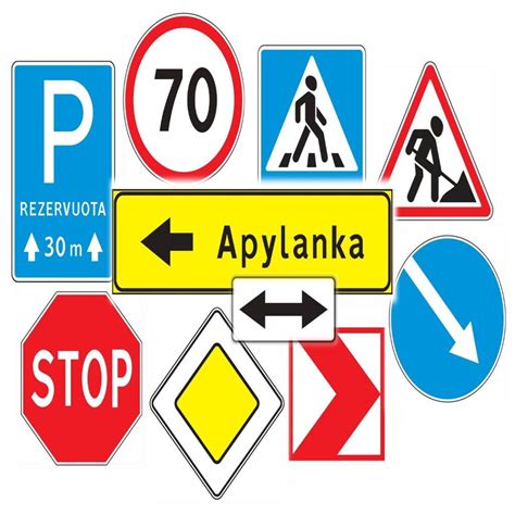 Kelio ženklai vaikams