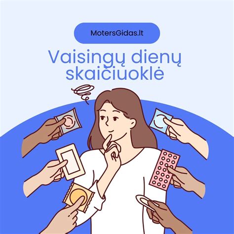 Schema, iliustruojanti menstruacijų ciklą