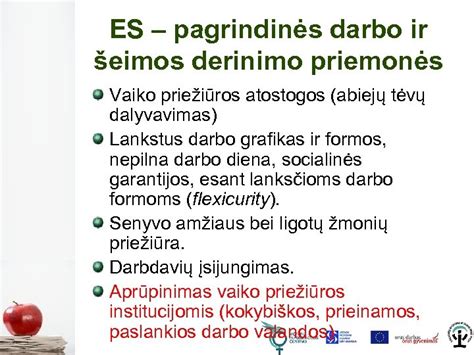 Šeimos ir darbo balanso iliustracija