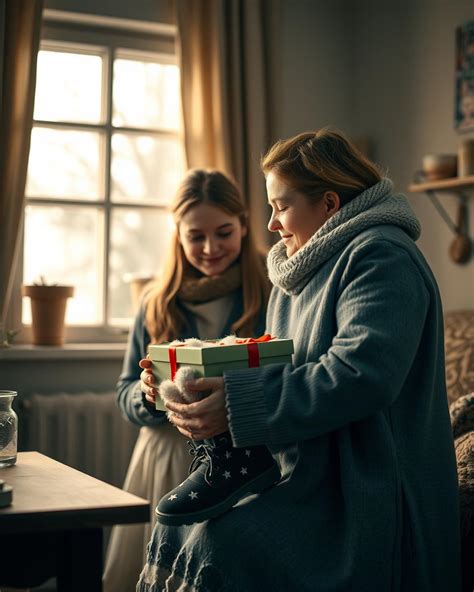 Seneliai prižiūri mažą vaiką