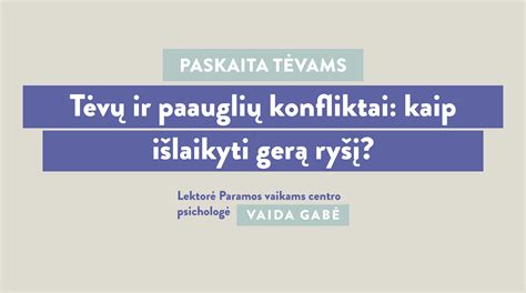Tėvų paskaita