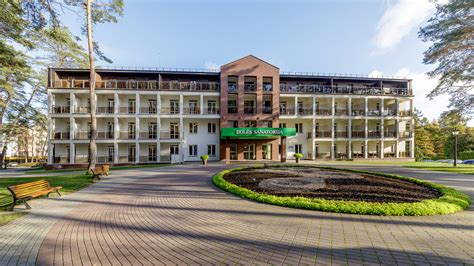 Eglės sanatorijos Druskininkuose fasadas