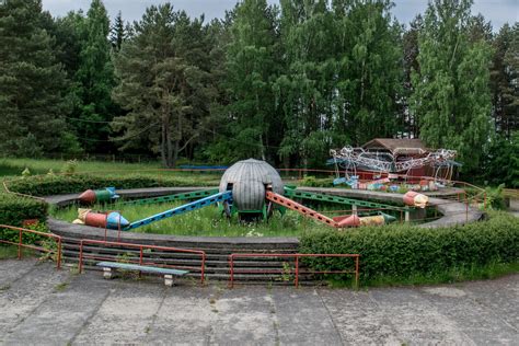 Sovietiniai atrakcionai Elektrėnų parke