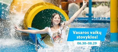 Vandens čiuožyklos Vichy vandens parke