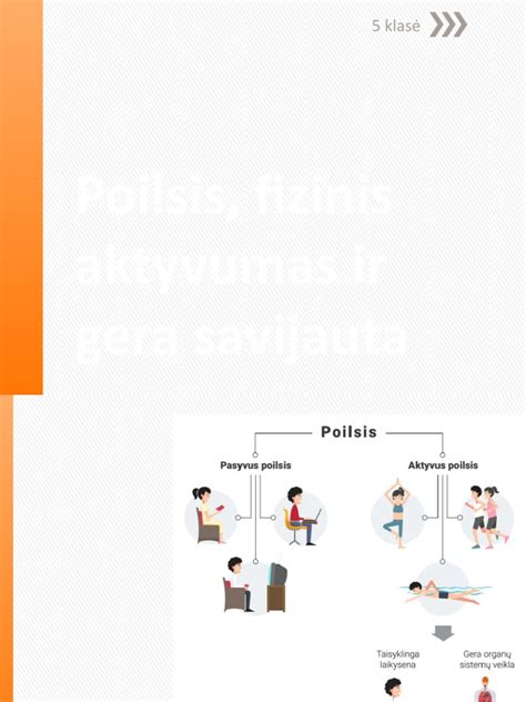 Fizinis aktyvumas ir poilsis