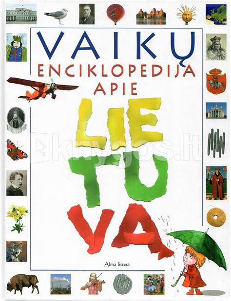 vaikų enciklopedija apie Lietuvą