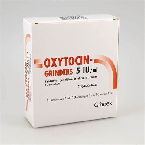 Nuotrauka: OXYTOCIN-GRINDEKS pakuotė