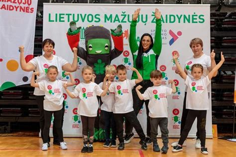 Lietuvos mažųjų žaidynių dalyviai