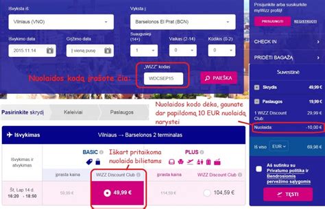 schema wizzair amžiaus kategorijos