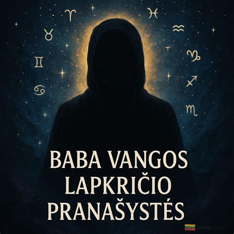 Infografika apie Baba Vangos pranašystes