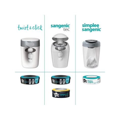 Palyginimas: standartinis šiukšlių maišas vs. Tommee Tippee kasetė