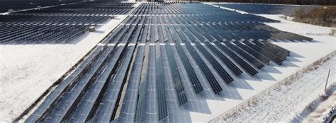 Saulės energijos gamyba žiemą